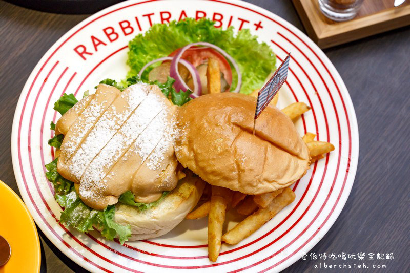 兔子兔子Rabbit Rabbit 美式漢堡餐廳．桃園中壢美食（多重選擇的優質brunch） @愛伯特吃喝玩樂全記錄