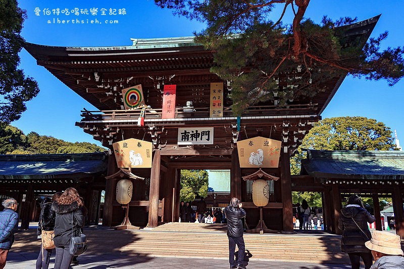 明治神宮．東京澀谷景點（園區腹地廣大日本參拜人數首位的重要神社） @愛伯特吃喝玩樂全記錄