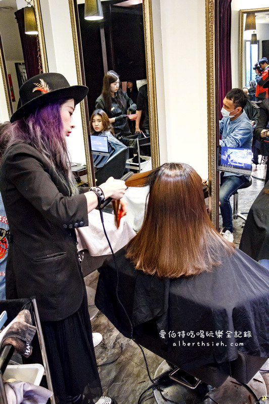 台北中山髮廊．FIN HAIR SALON（滑順閃亮甜美可愛風） @愛伯特吃喝玩樂全記錄