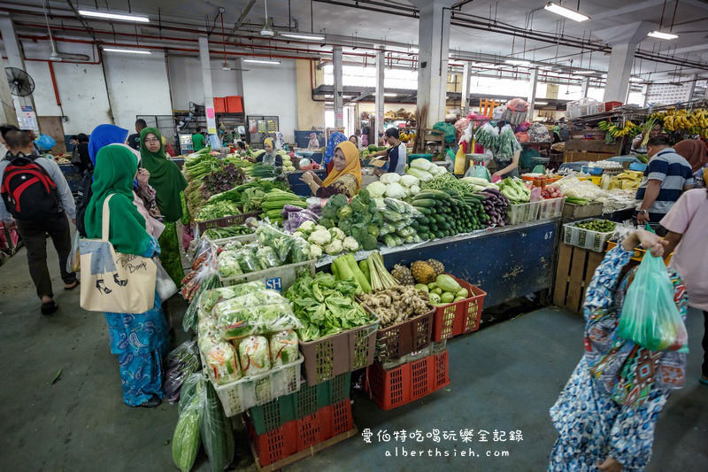 馬來西亞沙巴美食．山打根：中央巴剎（當地日常食材購買市場） @愛伯特吃喝玩樂全記錄