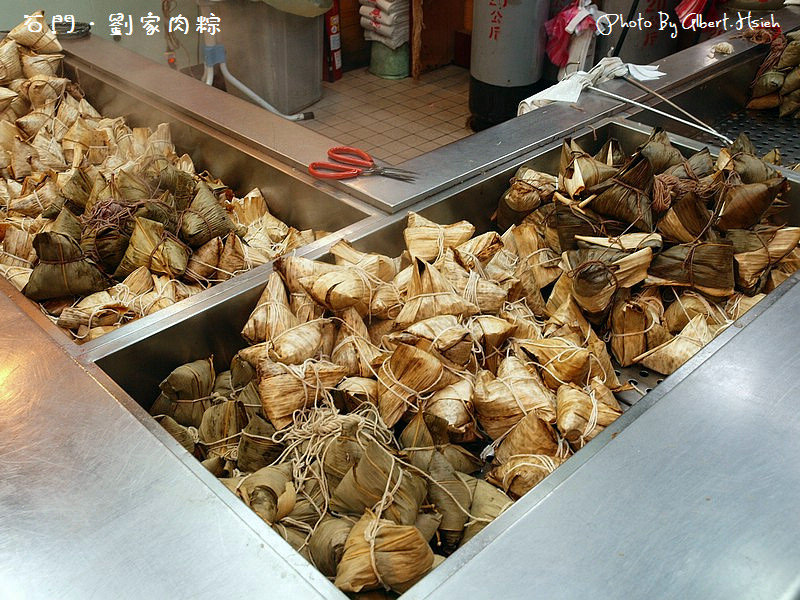【肉粽】新北市石門．劉家肉粽（北部知名肉粽） @愛伯特吃喝玩樂全記錄