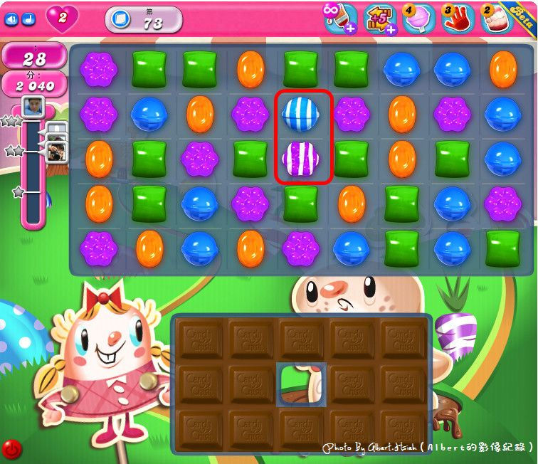 【APP遊戲】Candy Crush Saga（讓你欲罷不能的糖果粉碎遊戲） @愛伯特吃喝玩樂全記錄
