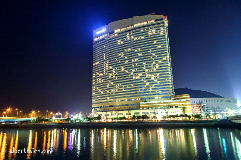 福岡住宿．海鷹希爾頓飯店(Hilton Fukuoka Sea Hawk)（遠眺電視塔，近看福岡巨蛋）