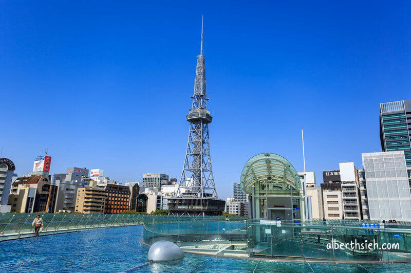 名古屋電視塔、綠洲21水の宇宙船．榮町景點（白天跟夜晚都超美麗）