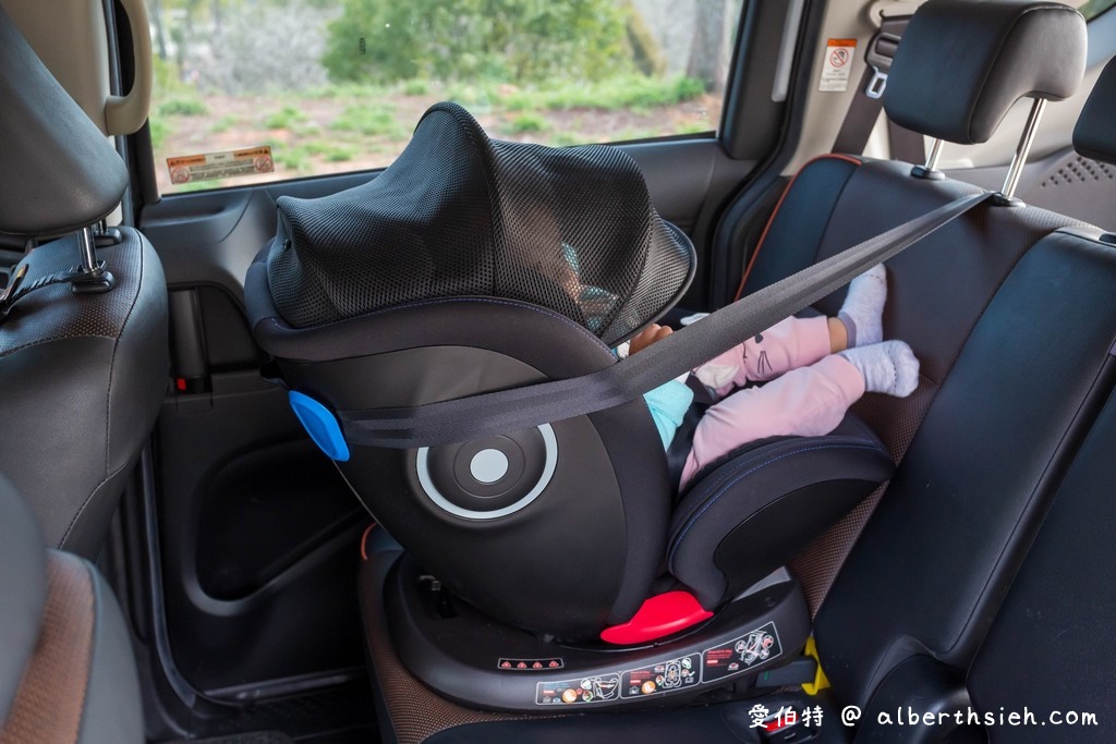 CHICCO SEAT 4 FIX ISOFIX安全汽座AIR版（適合0~12歲，360度旋轉，還有網帽可以遮陽） @愛伯特吃喝玩樂全記錄
