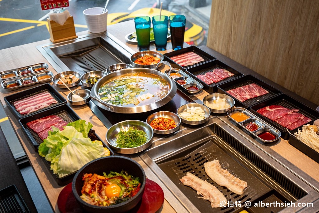 韓舍韓式烤肉．桃園火車站吃到飽（469起韓式烤肉、大醬鍋、石鍋拌飯、韓式小菜、以及飲料隨你吃喝） @愛伯特吃喝玩樂全記錄
