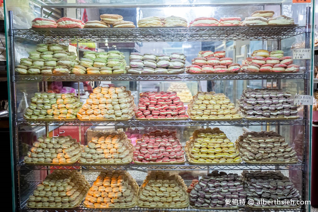 惠豐麵包店．南投埔里美食（超浮誇的全台最大15公分台式馬卡龍） @愛伯特吃喝玩樂全記錄