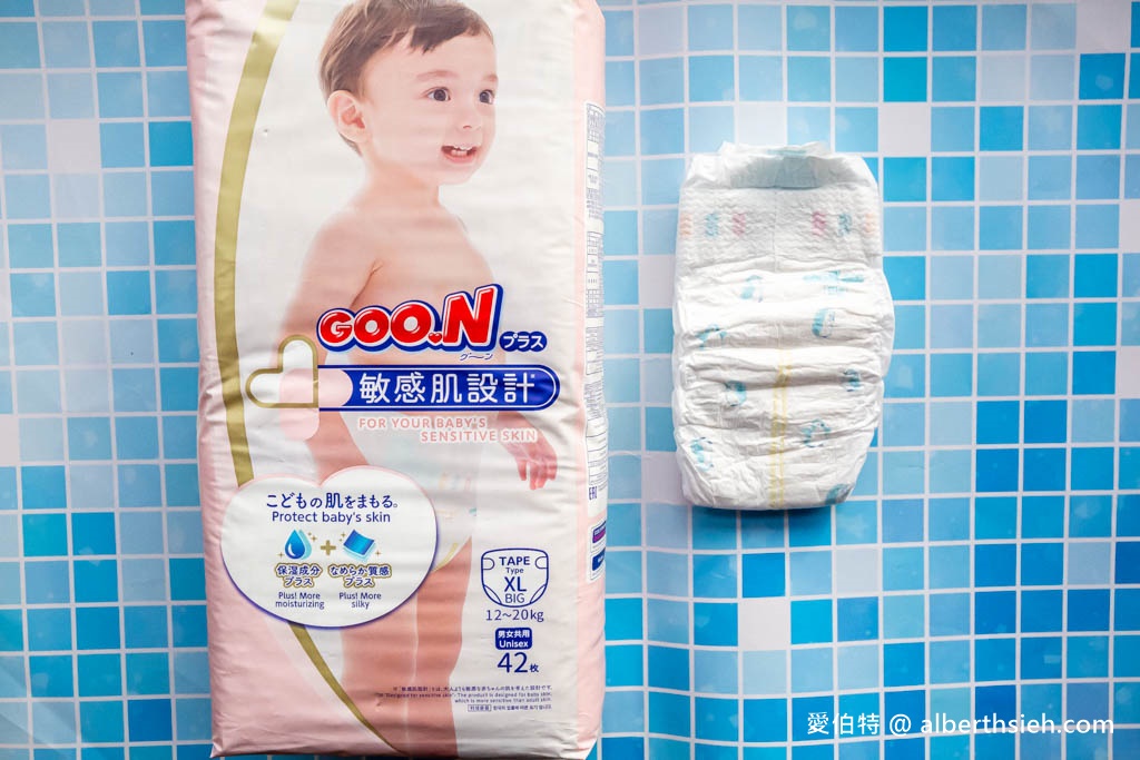 GOO.N日本大王境內版敏感肌黏貼型紙尿布XL