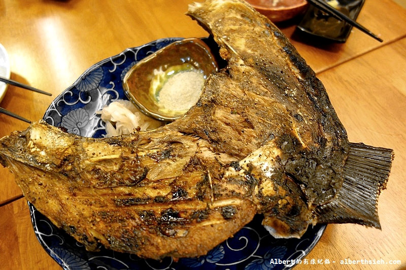 台北中山．小六食堂：烤黃鰭鮪魚下巴