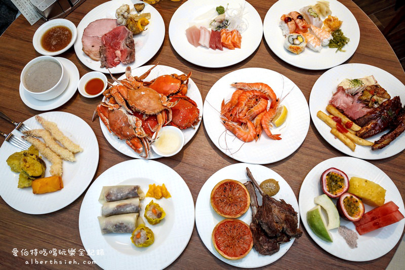台北吃到飽．漢來海港餐廳-天母SOGO（Buffet種類超多螃蟹海鮮甜點讓你吃到爽）