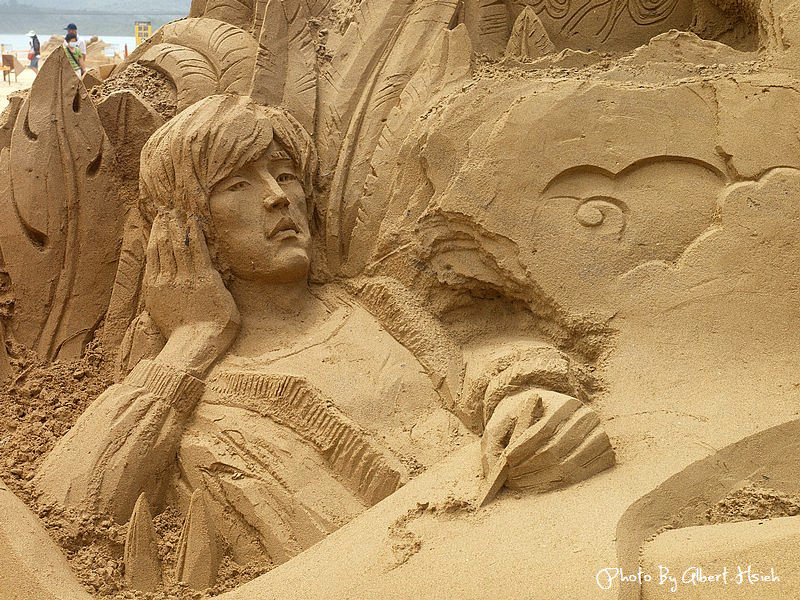 【沙雕】新北市福隆．2012福隆國際沙雕藝術季（點沙成金） @愛伯特吃喝玩樂全記錄