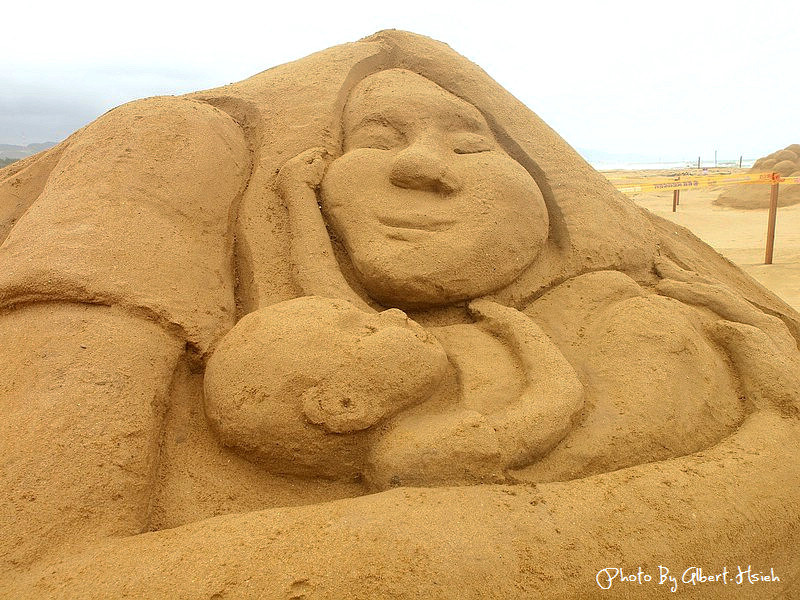 【沙雕】新北市福隆．2012福隆國際沙雕藝術季（點沙成金） @愛伯特吃喝玩樂全記錄