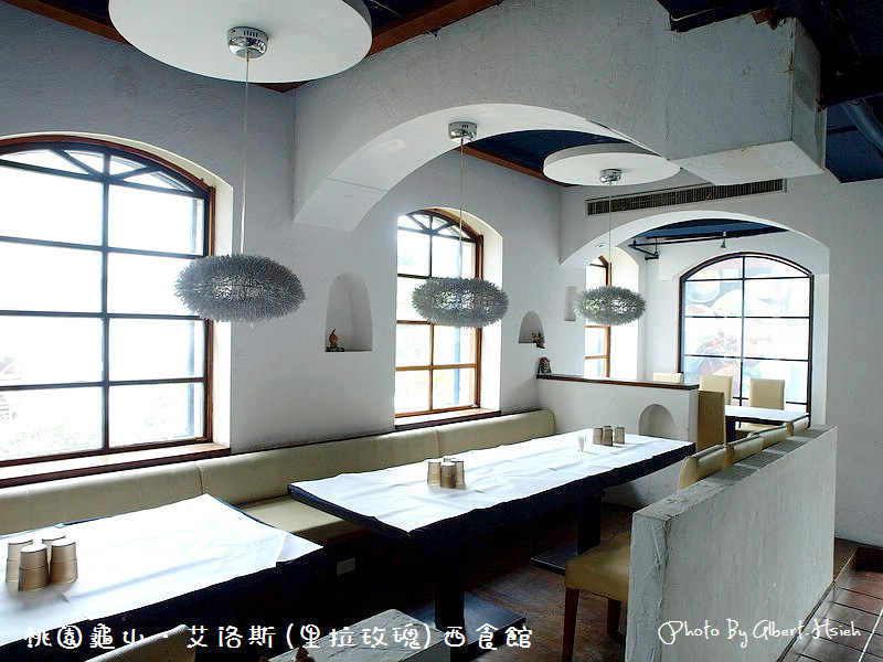【結束營業】桃園龜山．艾洛斯(里拉玫瑰)西食館（希臘風格的建築） @愛伯特吃喝玩樂全記錄