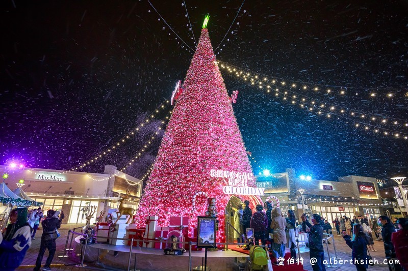 華泰名品城聖誕村（18米高可穿越的奇幻聖誕樹，整點還會有浪漫繽紛雪景） @愛伯特吃喝玩樂全記錄