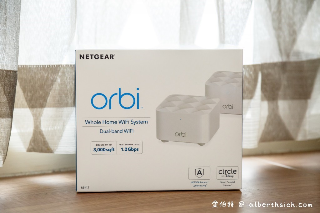 Netgear Orbi RBK12 雙頻Mesh WiFi系統