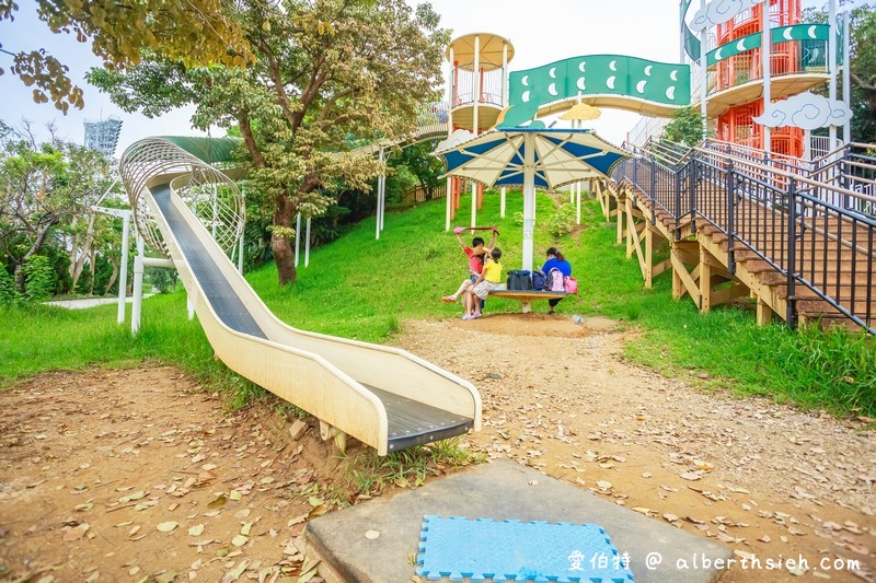 奥武山公園（沖繩親子公園，超長溜滑梯，單軌電車就能到） @愛伯特吃喝玩樂全記錄